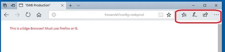 Identify Edge browser ellipsis button